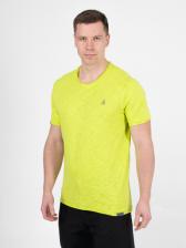 Мужская футболка «Великоросс» салатового цвета круглый ворот – фото 2