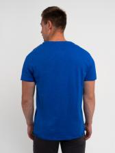 Мужская футболка «Великоросс» синего цвета – фото 1