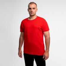 Мужская футболка «Великоросс» алого цвета