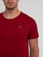 Мужская футболка «Великоросс» красного цвета – фото 2