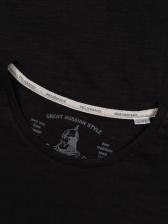 Мужская футболка «Великоросс» чёрного цвета – фото 4
