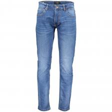 Прямые джинсы Smog с потертостями, синие, 33
