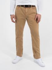 Плотные джинсы бежевого цвета из 100%-ного премиального хлопка