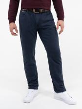Плотные джинсы синего цвета из 100%-ного премиального хлопка