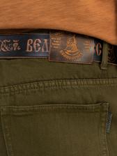 Плотные джинсы цвета хаки из 100%-ного премиального хлопка – фото 4