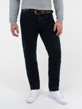 Плотные джинсы тёмно-синего цвета из 100%-ного премиального хлопка