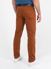 Плотные джинсы терракотового цвета из 100%-ного премиального хлопка – фото 2