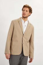 Пиджак мужской Baon B6222003 коричневый 2XL