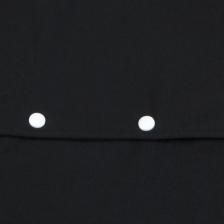 Бомбер Garment чёрный/белый полиэстер – фото 2