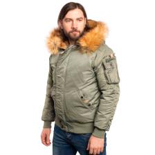 Куртка мужская Nord Denali N2B Military зеленая XL