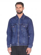 Джинсовая куртка мужская DAIROS GD50600024 синяя 2XL