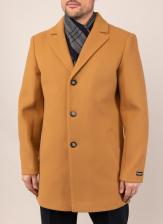 Пальто мужское MISTEKS DESIGN 38569 коричневое 56 RU
