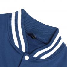 Бомбер Garment тёмно-синий/белый хлопок – фото 1