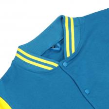 Бомбер Garment тёмно-синий/жёлтый хлопок – фото 2
