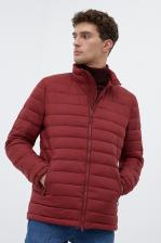 Зимняя куртка мужская Finn Flare FWB21074 бордовая 3XL