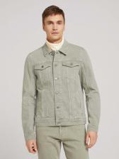 Джинсовая куртка мужская TOM TAILOR 1029857 зеленая XL