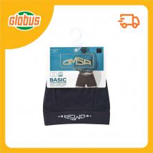 Трусы-боксеры мужские Omsa 1234-1 с открытой резинкой цвет: Antracite/антрацит