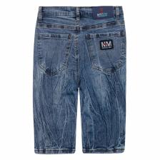 Шорты для мальчика джинсовые, рост 128 см, цвет синий – фото 2