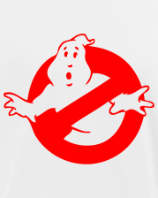 Футболка с принтом Охотники за привидениями (Ghostbusters) белая 0002 – фото 1