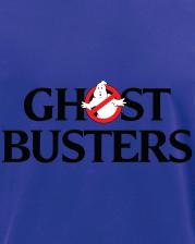Футболка с принтом Охотники за привидениями (Ghostbusters) синяя 008 – фото 1