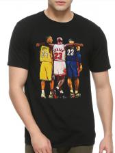 Футболка мужская Dream Shirts Легенды Баскетбола 545214222 черная 3XL