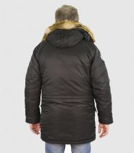 Куртка аляска Apolloget Expedition Black/Cinnamon – фото 2