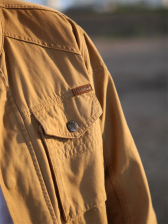 Куртка Denim Cozy Short Jacket 321 Camel – фото 3