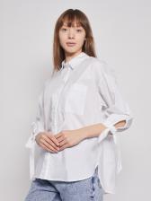 Рубашка женская Zolla 222211159023 белая XL