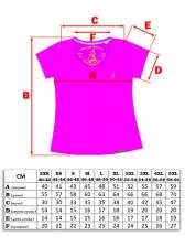 Женская футболка «Великоросс» тёмно-розового цвета – фото 4