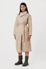 Пальто женское Finn Flare FAB110106 бежевое XL