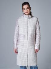 Пальто женское OHARA BYC-21718 бежевое 46 RU