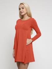 Платье женское Lunarable kelb006_ оранжевое 2XL