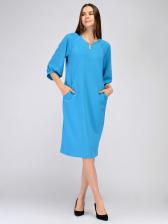 Платье VISERDI 10184-гол 4111180 цв. голубой р.48