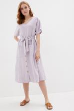 Повседневное платье женское Baon B450056 фиолетовое L