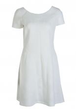 Платье женское Emporio Armani 78673 белое 44
