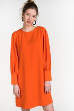 Платье женское b.young 20805325 оранжевое 40