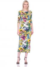Платье женское La Fleuriss F3-3018S-76 разноцветное 42
