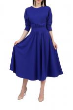 Платье женское Grey Cat GPL00231V(HALILA) синее 42 RU