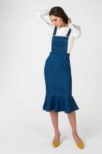 Сарафан T-Skirt SS18-35-0682-FS синий 44
