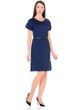Платье женское La Fleuriss F3-3028S-99 синее 42