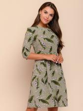Платье женское 1001dress 0142101-01505 зеленое 40