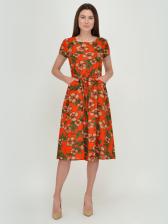 Платье VISERDI 10001-орж 450600 цв. оранжевый р.52