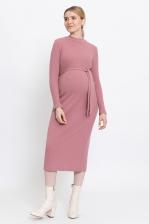 Платье для беременных женское Magica bellezza 0178а розовое 46 RU