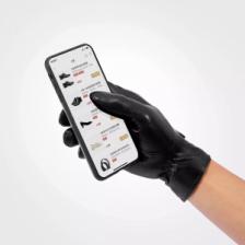 Кожаные перчатки Xiaomi Mi Qimian Touch Gloves Woman размер S (STW704A) – фото 1