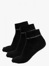 Носки короткие чёрного цвета – тройная упаковка – фото 2
