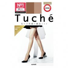 Колготки японские женские натуральный беж (20 Den M-L 3-4) эффект хайлайтера Tuche, Gunze 1 пара Колготки японские женские натуральный беж (20 Den M-L 3-4) эффект хайлайтера Tuche, Gunze 1 пара
