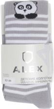 Колготки для младенцев Alex Textile Панда белые р68-74