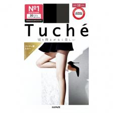 Колготки японские женские черные (20 Den M-L 3-4) эффект изящных щиколоток Tuche, Gunze 1 пара Колготки японские женские черные (20 Den M-L 3-4) эффект изящных щиколоток Tuche, Gunze 1 пара