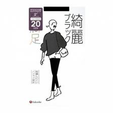 Колготки женские черные 20 ден (размер M-L 3-4), Fukuske 1 пара Колготки женские черные 20 ден (размер M-L 3-4), Fukuske 1 пара