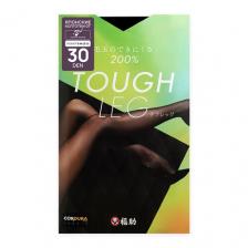 Колготки женские Tough Leg черные, 30 ден (размер S-M 2-3), Fukuske 1 пара Колготки женские Tough Leg черные, 30 ден (размер S-M 2-3), Fukuske 1 пара